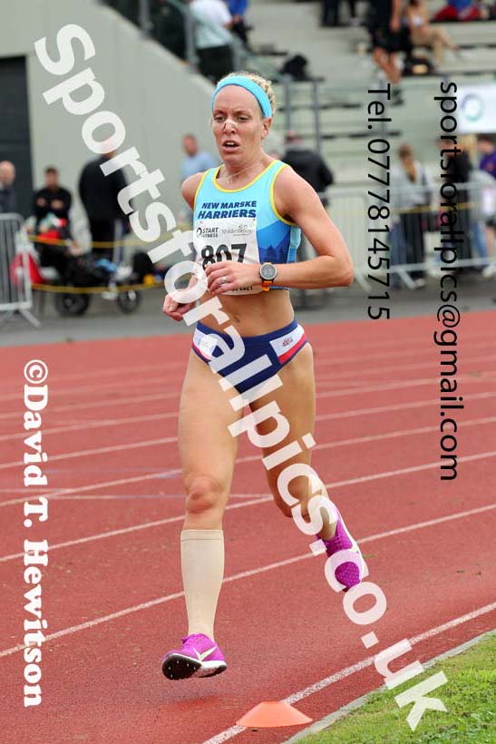 Womens 5000 metres, 2021 North Eastern Track and Field Champs., Middesbrough. Photo: David T. Hewitson/Sports for All Pics